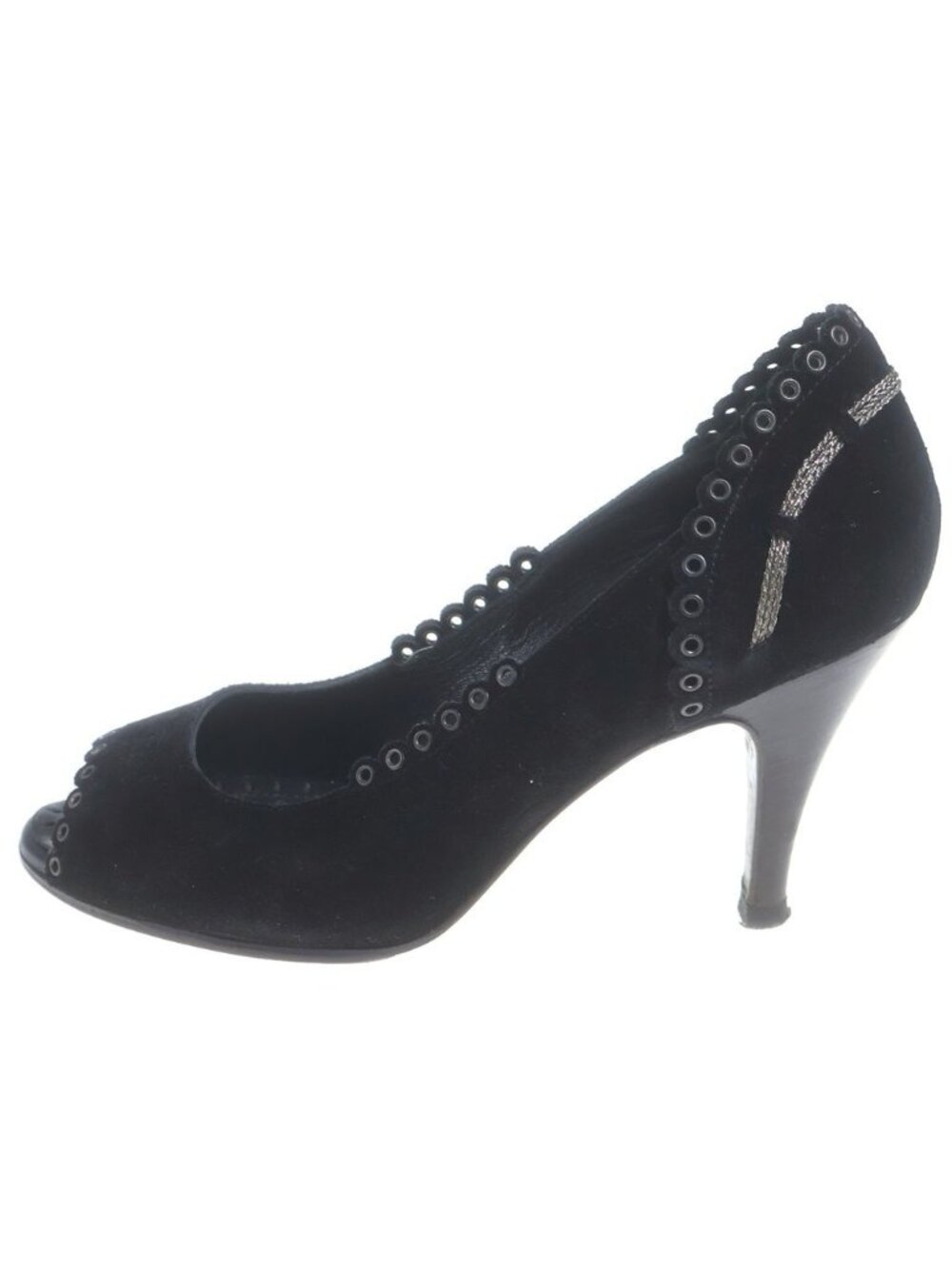 Chanel Heel Black